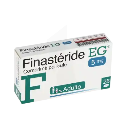 Finasteride Eg 5 Mg, Comprimé Pelliculé à Auterive