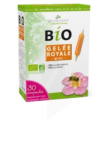 3 Chenes Bio Gelée Royale Solution Buvable 30 Ampoules/10ml