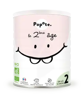 Popote Lait Infantile 2ème âge Bio 400g à ROMORANTIN-LANTHENAY