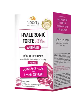 Biocyte Hyaluronic Forte Full Spectrum Gélules B/90 à PORT-DE-BOUC