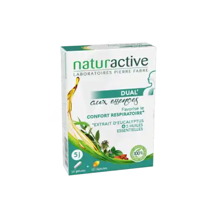 Naturactive Orl Complexe Eucalyptus+huiles Essentielles Gélules+capsules B/20 à LA COTE-SAINT-ANDRÉ