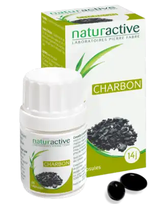 Naturactive Phytothérapie Charbon Végétal Caps B/60 à CANEJAN