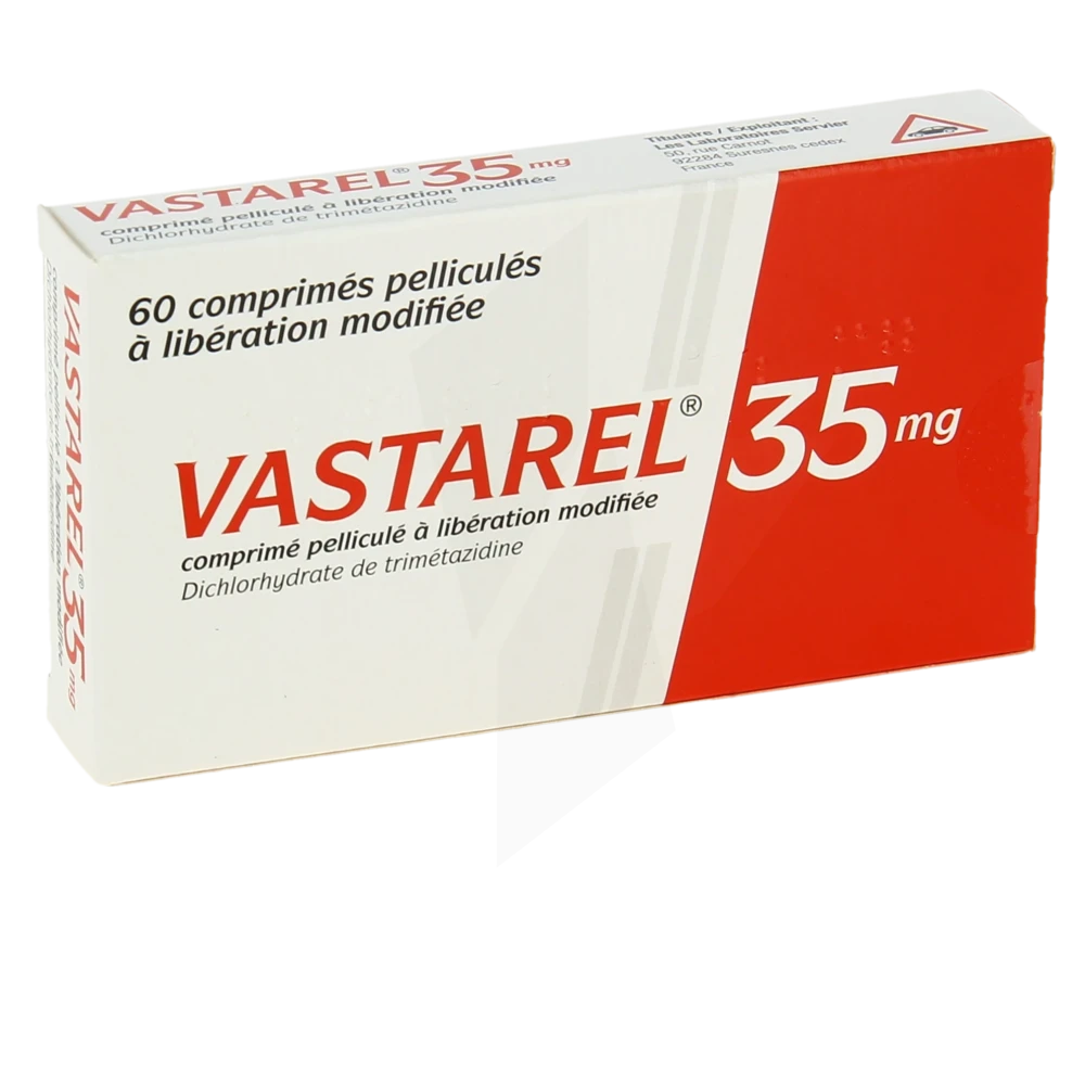 Vastarel 35 Mg, Comprimé Pelliculé à Libération Modifiée