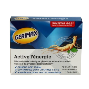 Gerimax Active L'energie Comprimé B/30