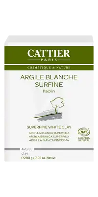 Argile Blanche Surfine - 200 g