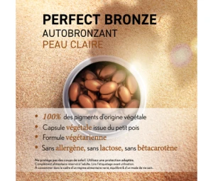 Oenobiol Pefect Bronz Caps Autobronzant Peau Claire 2pots/30