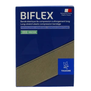 Thuasne Biflex Bande Contention Légère Beige 10cmx3m