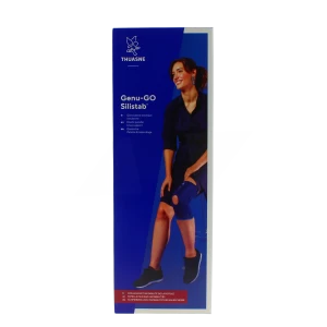 Thuasne Genu-go Silistab Genouillère élastique Rotulienne De Classe 3 Fermée Hauteur 31 Cm Taille 2