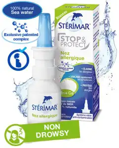 Stérimar Stop & Protect Solution Nasale Nez Allergique 20ml à LA VALETTE DU VAR
