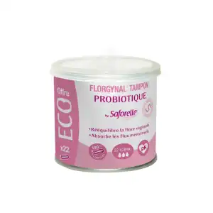 Florgynal Probiotique Tampon Périodique Sans Applicateur Normal B/22 à CEPET