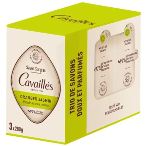 Cavailles Sav Oranger Jasmin 3x200g