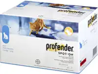 Profender Spot-on Solution Externe Moyen Chat 20pipettes/0,7ml à CUISERY