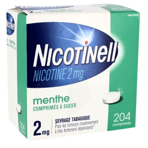 Nicotinell Menthe 2 Mg, Comprimé à Sucer