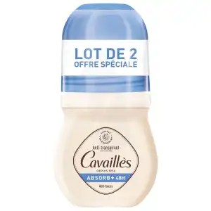Acheter Rogé Cavaillès Déodorant Absorb+ 48H 2Roll-on/50ml à Abbeville