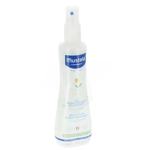 Mustela Bebe Enfant Eau RafraÎchissante Et Coiffante Camomille Bio Spray/200ml