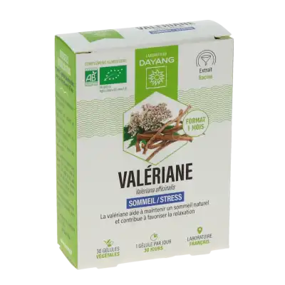 Dayang Phytotherapie Valériane Bio Gél B/30 à LIMOUX