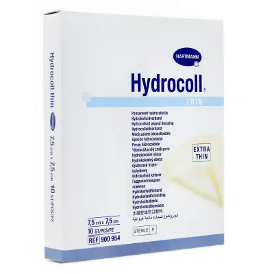 Hydrocoll® Thin Pansement Hydrocolloïde 5 X 5 Cm - Boîte De 10