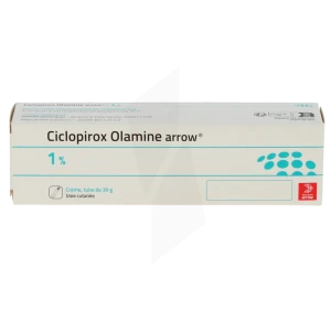 Ciclopirox Olamine Arrow 1%, Crème