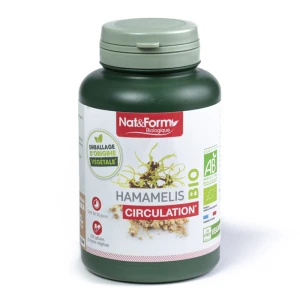 Nat&form Bio Hamamelis Bio 200 Gélules Végétales