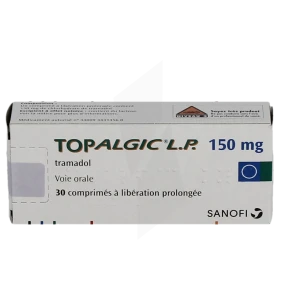 Topalgic Lp 150 Mg, Comprimé à Libération Prolongée