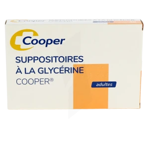 Suppositoires A La Glycerine Cooper Suppos En Récipient Multidose Adulte 2sach/25 (50)