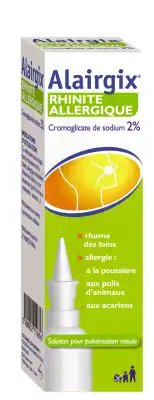 Alairgix Rhinite Allergique Cromoglicate De Sodium 2 %, Solution Pour Pulvérisation Nasale à Saint-Médard-en-Jalles