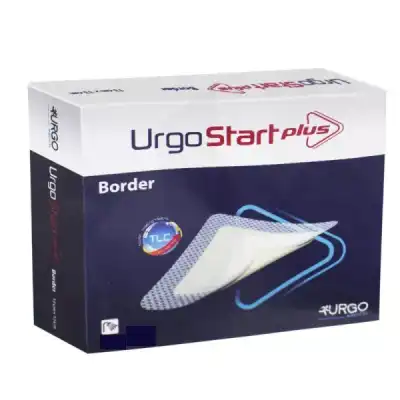 Urgostart Plus Border Pans Hydrocellulaire Adhésif 15x20cm B/16 à Gray