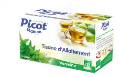 Picot Maman Tisane D'allaitement Verveine 20 Sachets à ROMORANTIN-LANTHENAY