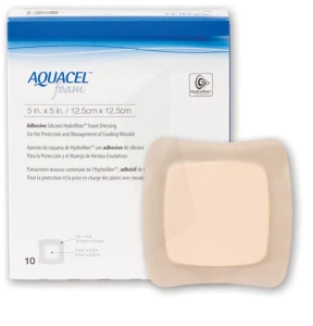 Aquacel Foam Pansement Hydrocellulaire AdhÉsif StÉrile 10x20cm B/10