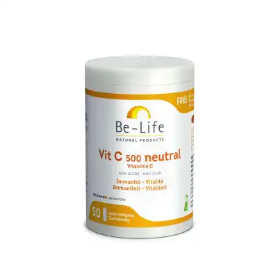 Be-life Vitamine C 500 Neutral Gélules B/50 à VERNOUX EN VIVARAIS