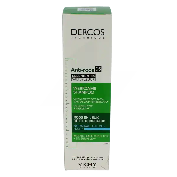 Vichy Dercos Technique Antipelliculaire Ds Shampooing Traitant Pellicules & Démangeaisons Cheveux Normaux à Gras Flacon/200ml