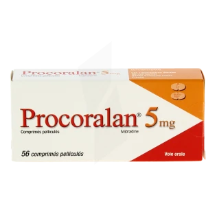 Procoralan 5 Mg, Comprimé Pelliculé