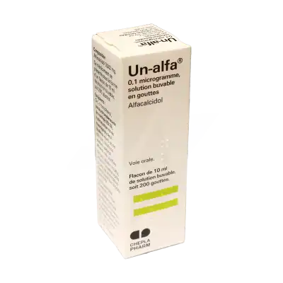 UN-ALFA 0,10 microgramme, solution buvable en gouttes