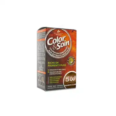 Color&soin Kit Coloration Permanente 5w Marron Doré à Saint Priest