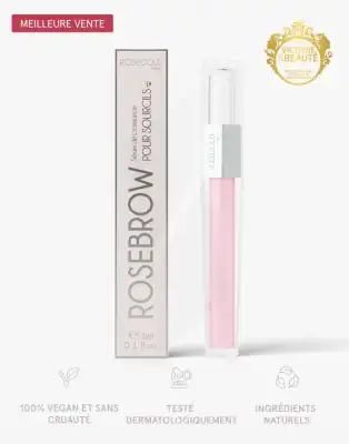 Rosegold Rosebrow Sérum De Croissance Pour Sourcils 3ml à CERNAY