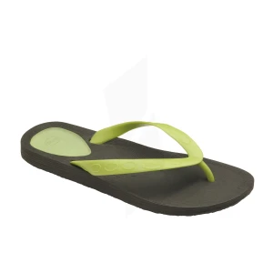 Scholl Gelly Tong Noir/vert T44