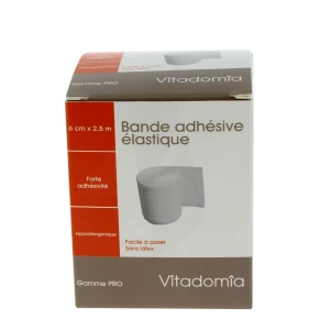 Vitadomia Bande Adhésive élastique 6cmx2,5m