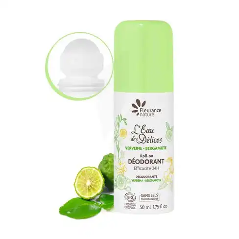 Fleurance Nature Déodorant Eau Des Délices Verveine & Bergamote Roll-on/50ml