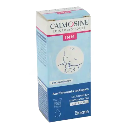Calmosine Microbiotique Imm Solution Buvable Fl Compte-gouttes/8ml à Le Breuil