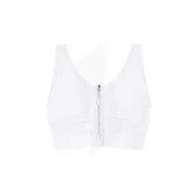 Amoena Emilia Zip St Soutien-gorge Sans Couture Blanc 115/120 à DAMMARIE-LES-LYS
