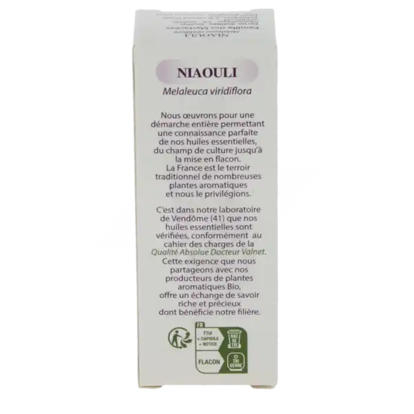 Docteur Valnet Huile Essentielle Bio, Niaouli 10 Ml