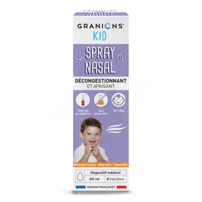 Granions Kid Spray Nasal Fl/20ml à Paray-le-Monial