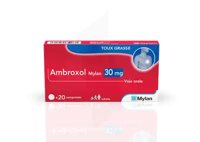 Ambroxol Mylan 30mg, Comprimé à AMBARÈS-ET-LAGRAVE