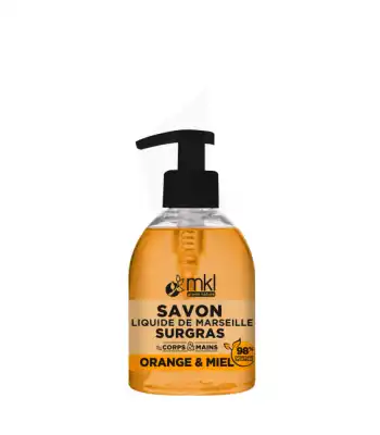 Mkl Savon De Marseille Liquide Orange & Miel 300ml à PÉLISSANNE