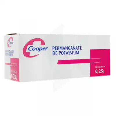 Cooper Permanganate De Potassium 0,25g B/100 à Gourbeyre