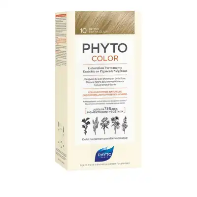 Phytocolor Kit Coloration Permanente 10 à MONTAIGUT-SUR-SAVE
