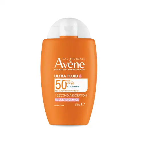 Avene Solaire Ultra-fluid Eclat Radiance Spf50+ Emuls Fluide Fl/50ml
