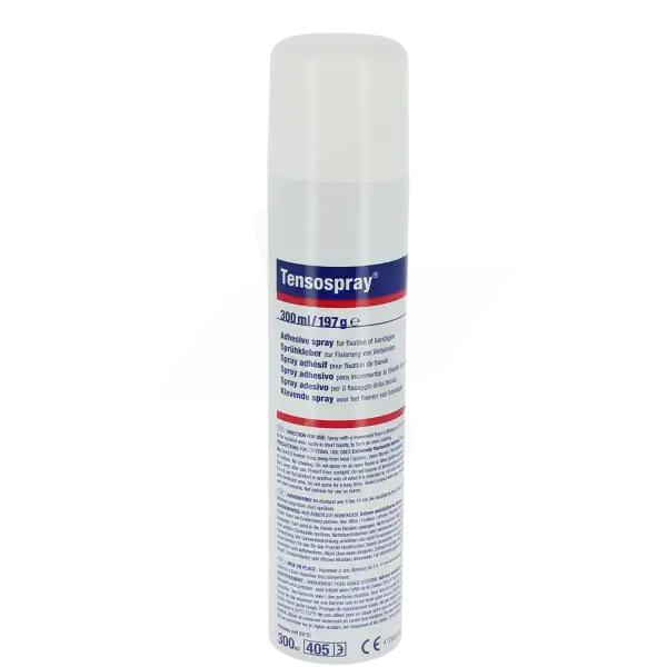 Tensospray Spray Fixation Pansement Et Bande Mousse 300ml