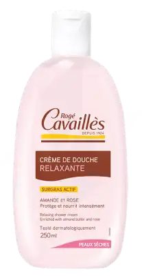 Rogé Cavaillès Crème de Douche Beurre d'Amande et Rose 250ml
