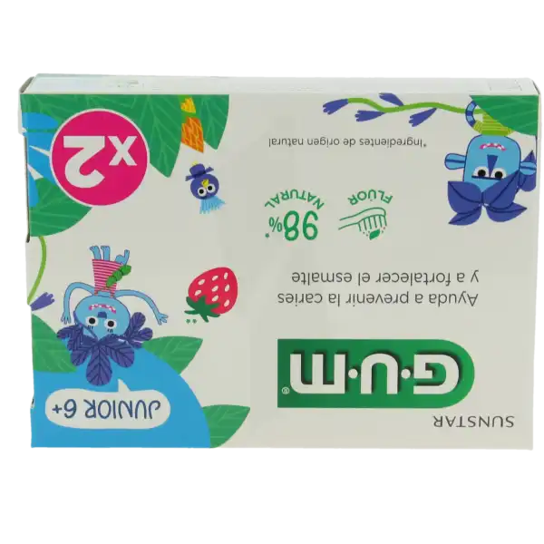 Gum Junior Gel Dentifrice 6ans+ 2t/50ml